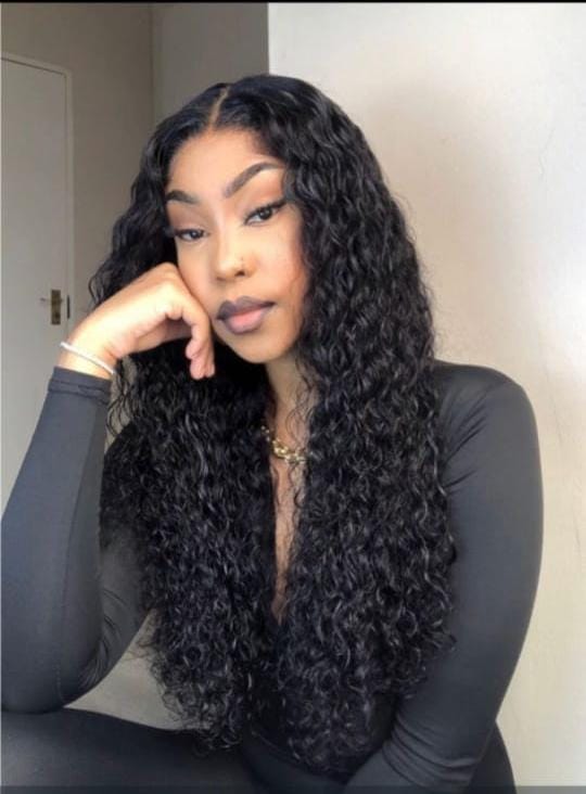 13X4 SDD Pixel curly Frontal Wig