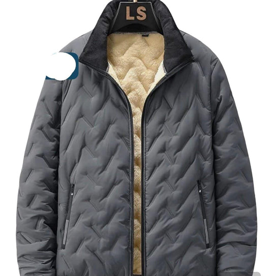 Sherpa-Lined Puffer Coat