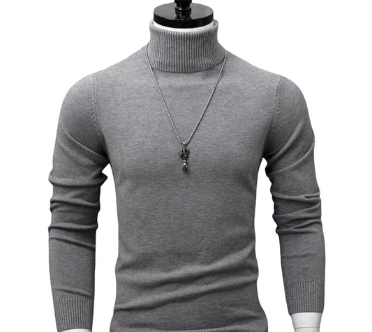 Slim-fit turtleneck sweater