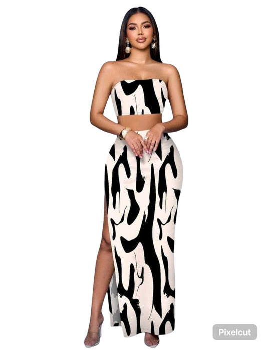 Two piece Maxi skirt plus top