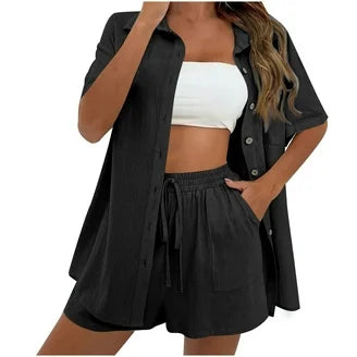 Summer Two-piece linen