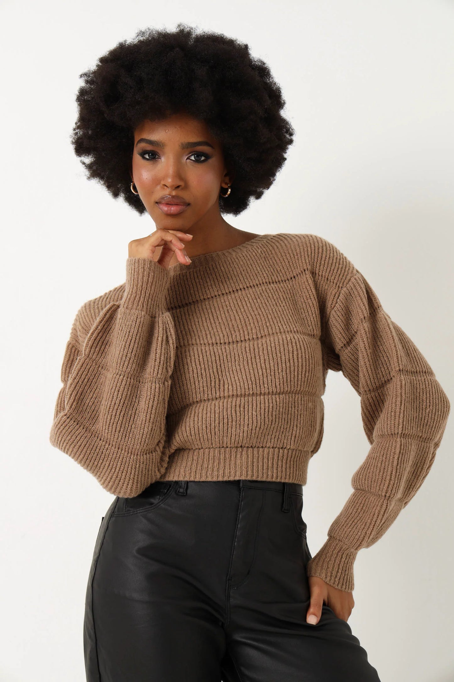 Nova Cropped Sweater
