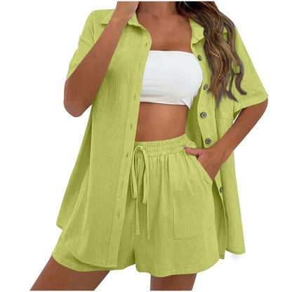 Summer Two-piece linen