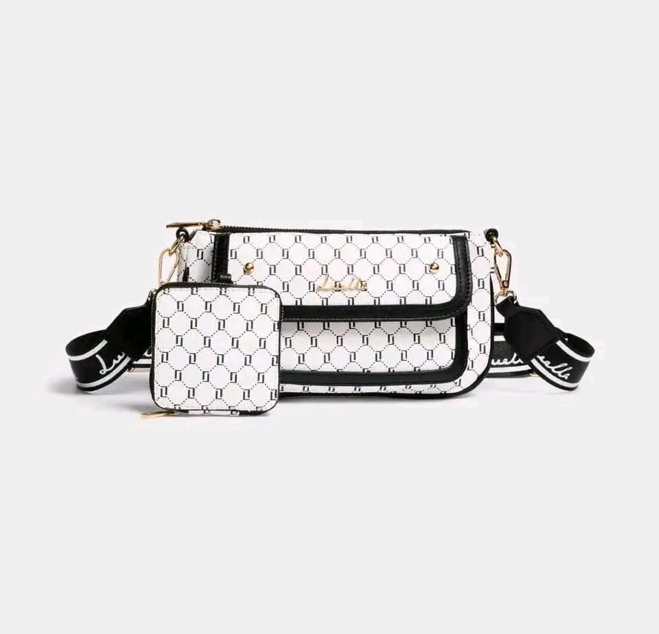 Ladies' Multi Strap Jacquard bag