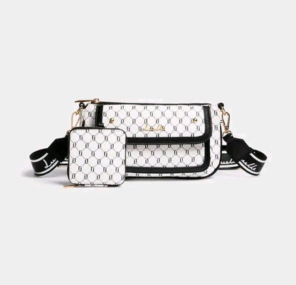 Ladies' Multi Strap Jacquard bag