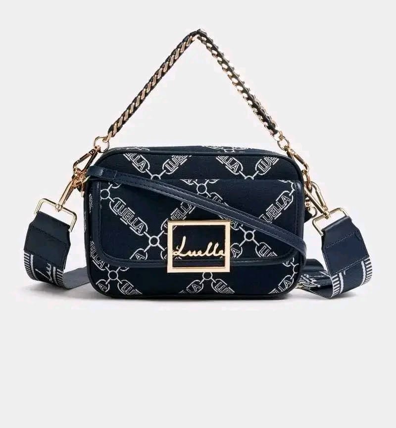 Ladies' Multi Strap Jacquard bag