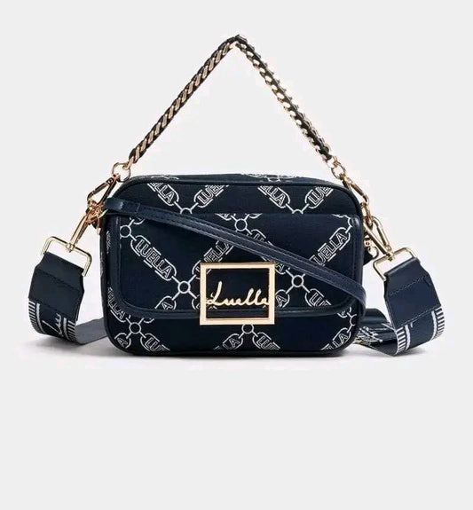 Ladies' Multi Strap Jacquard bag