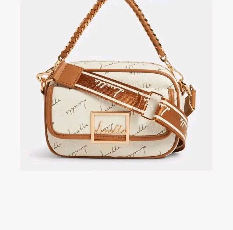 Ladies' Multi Strap Jacquard bag