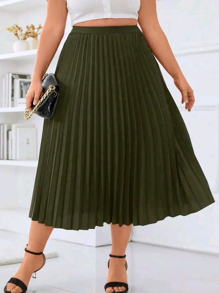 Women's pleated skirt
