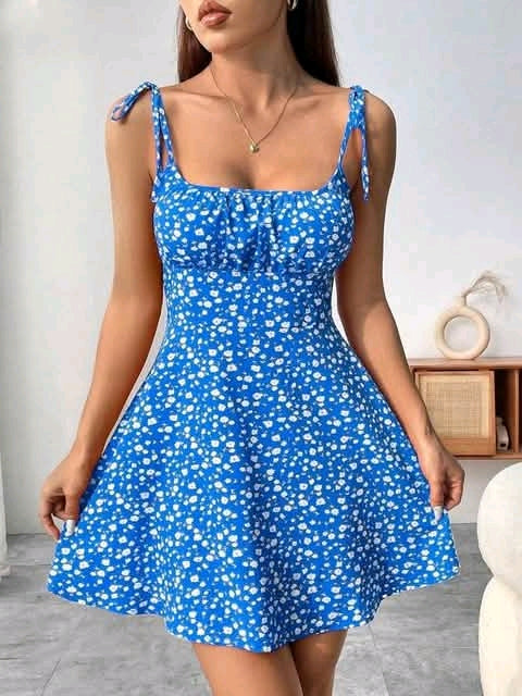 Floral print Vacation dress