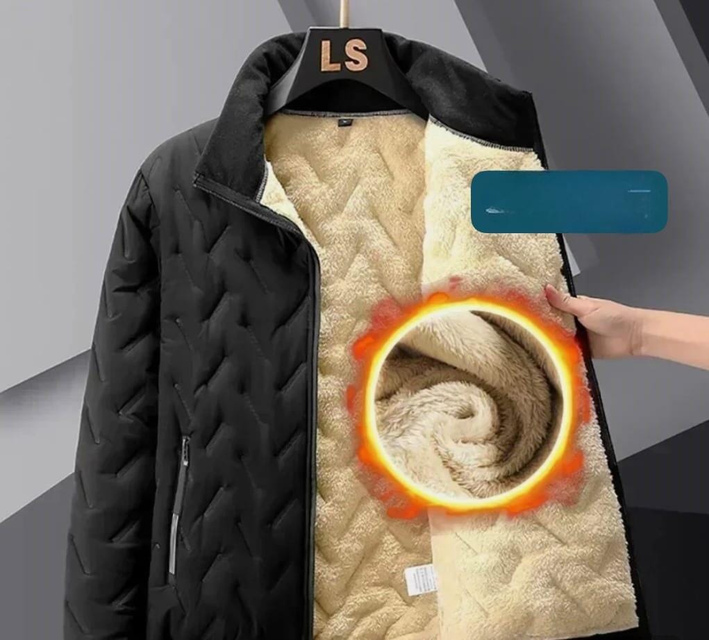 Sherpa-Lined Puffer Coat
