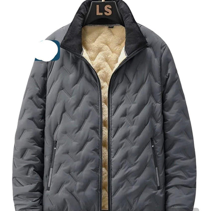 Sherpa-Lined Puffer Coat