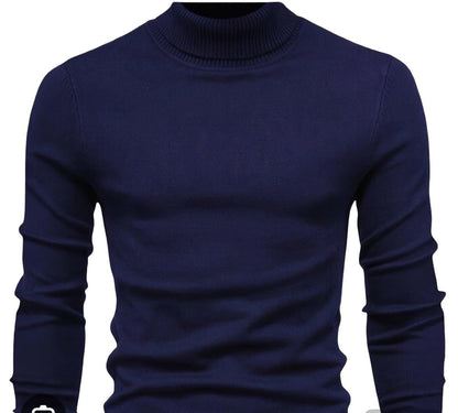 Slim-fit turtleneck sweater