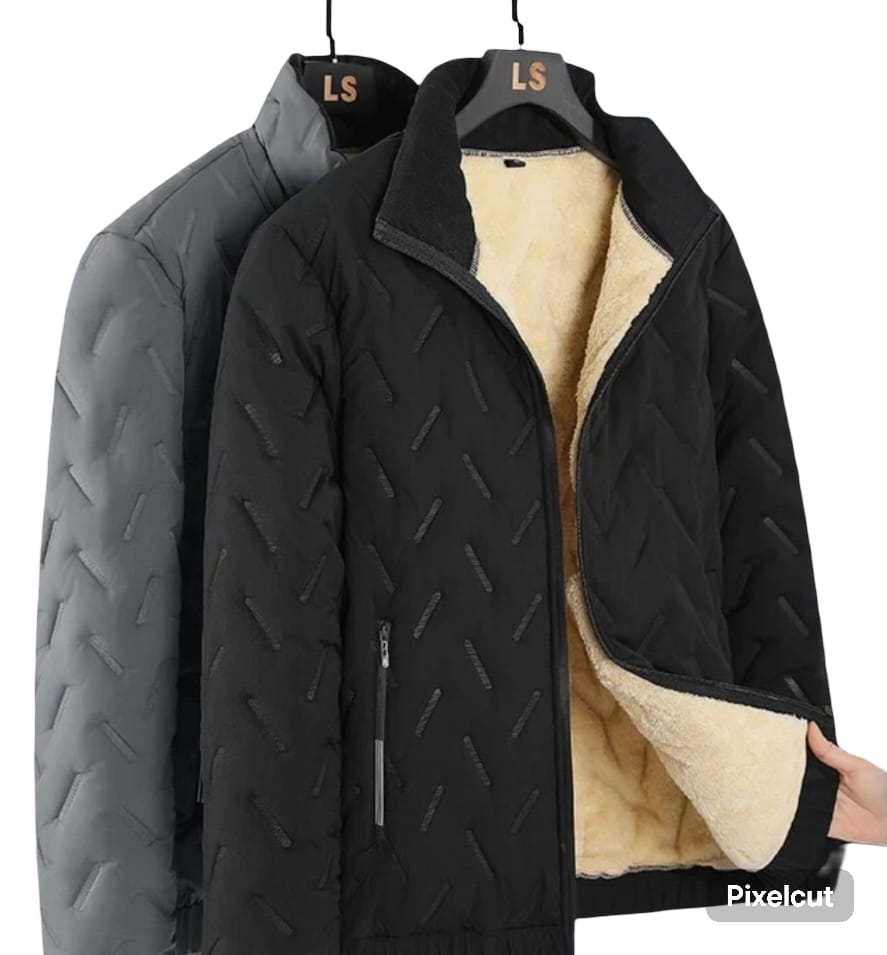 Sherpa-Lined Puffer Coat