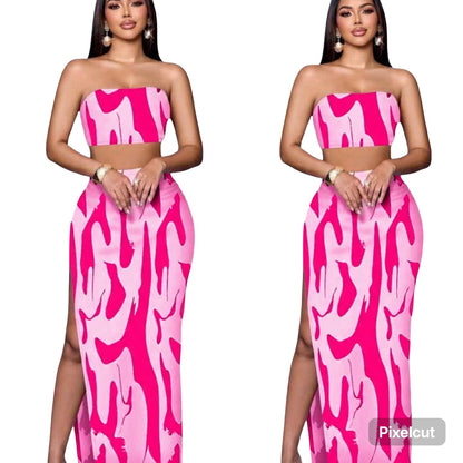 Two piece Maxi skirt plus top