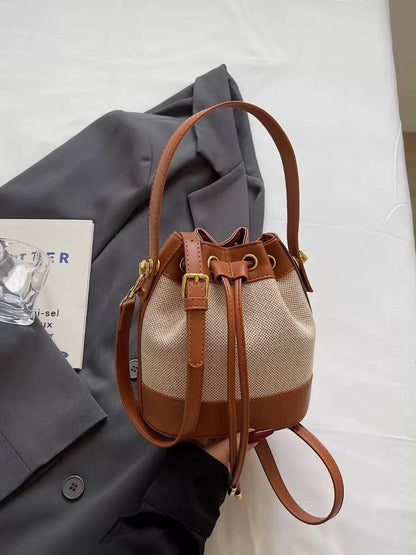 Women’s Drawstring Bucket Bag