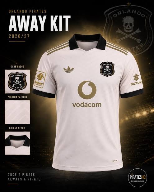 Orlando Pirates away Jersey